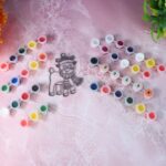 Acrylic Paint Color Kits 1 Set, Multi Color (1 Set) - Closeup Embroidery by Nari Haat, Indian ethnic wear, women clot...