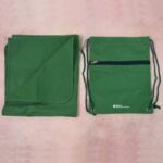 2 in 1  Shoulder Kit Bag with Musallah & Small Bag (2 Pcs Set) - Neckline Detail by Nari Haat, Indian ethnic wear, wo...