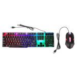 104 Key Colorful Lighting Keyboard Mouse Set (2 Pc Set) - Sleeve Design by Nari Haat, Indian ethnic wear, women cloth...