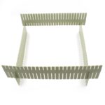 Adjustable Drawer Dividers (4 Pc Set): Organize Cabinets & Closets - With Dupatta by Nari Haat, Indian ethnic wear, w...