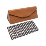 Decorative Glasses Case Eyeglasses Holder Storage Box (1 Pc / Mix color & Design) - Sleeve Design by Nari Haat, India...