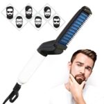 Men's Beard and Hair Curling Straightener (Modelling Comb), Hair accessories - Closeup Embroidery by Nari Haat, India...