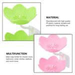 Double Layer Flower Self Draining Soap Dish Holder, Bathroom Shower Soap Holder - Full Detail by Nari Haat, Indian et...