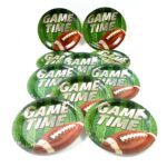 Round Plates Disposable Paper Plates Happy Birthday, Gift (10 Pcs Set / Mix Design) - Full Detail by Nari Haat, India...