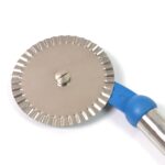 Multi Purpose Use Curly Pizza Cutter / Pastry Cutter / Sandwiches Cutter (1 Pc) - Neckline Detail by Nari Haat, India...