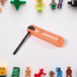 Colorful Plastic Rattle Spinner Toys for Babies – Fun Mix Design Set (1 Pc) - Closeup Embroidery by Nari Haat, Indi...