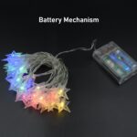 28 LED / Star 3.9 Meter Star Shape Led Light Battery Operated with Flashing Modes for Home Decoration, Kids Room, Wat...