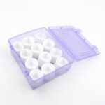 Green Flameless LED Tealights Smokeless Decorative Candles LED Tea Light Pack of 12 - Front View by Nari Haat, Indian...