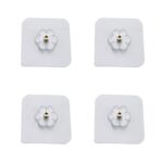 Self Adhesive Hooks Sticker | Screw Nut and Bolt Type (4 Pcs Set) - Fabric Detail by Nari Haat, Indian ethnic wear, w...