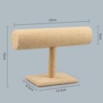 Jewelry Display Rack Bracelet Display Portable Bracelet Stand Jewelry Stand Organizer T Bar Stand Dispaly Rack Jewelr...