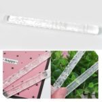 Textured Embossed Acrylic Rolling Pins Fondant Cake Decorating Tools (1 Pc) - Neckline Detail by Nari Haat, Indian et...