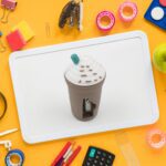 2In1 3D Cute Coffee Or Ice cream Shape sharpner Like Rotary Manual Pencil Sharpener for Kids  Ice Cream Style Office ...