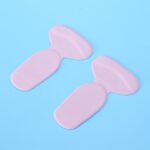 2 in 1 T Shaped Silicone Self Adhesive Shoe Heel Pads Insoles (1 Pair) - Back View by Nari Haat, Indian ethnic wear, ...