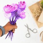 FASHION ROSE FLOWER & STAR DESIGN BALL PEN SMOOTH WRITING ( SET OF 5PC) - Front View by Nari Haat, Indian ethnic wear...