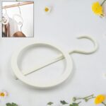 Plastic Circle Hanger for Hats, Towels & Bags (1 Pc) - Sleeve Design by Nari Haat, Indian ethnic wear, women clothing...