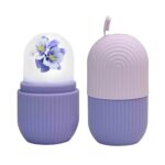 Beauty Ice Roller for Face & Eye Massage (Reusable, Purple / Without Box) - Full Detail by Nari Haat, Indian ethnic w...