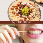 Wood Double Sided Toothpicks with Clear Plastic Storage Box - Image 9