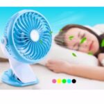 Mini USB Clip Fan – Portable Cooling Fan for Rooms (Battery Not Included)