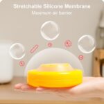 Vegetable Container Premium Fruits Saver Keeper (1 Pc / Yellow) - Fabric Detail by Nari Haat, Indian ethnic wear, wom...