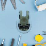 ADJUSTABLE HAND SHOWER HOLDER FIXING SCREWS ADJUSTABLE BRACKET FOR BATHROOM (Loose) - Fabric Detail by Nari Haat, Ind...