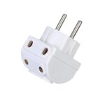 5-Way 2 Pin Multi-Plug Socket / Converter (1 Pc) - Full Detail by Nari Haat, Indian ethnic wear, women clothing, desi...