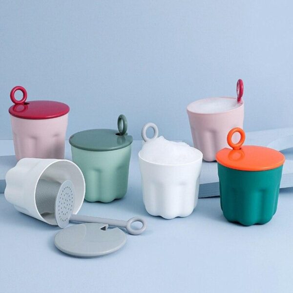 Winter Facial Cleanser Foaming Shaker – Bubble Washing Artifact for Daily Use - Front View by Nari Haat, Indian eth...