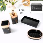 Bathroom Accessories Set (4 pcs set) - Front View by Nari Haat, Indian ethnic wear, women clothing, designer suit