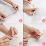 Protective Garden Barrier Cover Bag, Plants, Grapes, Figs, Flowers, and Vegetables - Neckline Detail by Nari Haat, In...