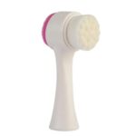 2 in 1 Facial Brush Cleansing Face Scrubber for Sensitive, Delicate, Dry Skin (1 Pc) - Back View by Nari Haat, Indian...