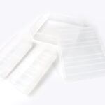 Plastic Food Storage Container for Fridge, fridge storage boxes with Lid Stackable Fridge Storage Containers freeze o...