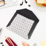 Multipurpose Pouch With Magnetic Lock(1 Pc / 19×14 Cm) - Fabric Detail by Nari Haat, Indian ethnic wear, women cloth...