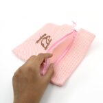 Zippered Mesh Laundry Wash Bags for Delicates & Lingerie (5 Pc Set) - Neckline Detail by Nari Haat, Indian ethnic wea...