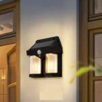 Outdoor Solar Wall Lamp Waterproof High Quality Induction Garden Night Lamp 1 Pc - Neckline Detail by Nari Haat, Indi...