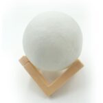 3D Moon Lamp with Color Changing Sensor Touch & Crystal Ball Stand - With Dupatta by Nari Haat, Indian ethnic wear, w...