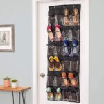 24 Grid Over the Door Shoe Organizer Rack Hanging Storage Space Saver (1 Pc) - Closeup Embroidery by Nari Haat, India...