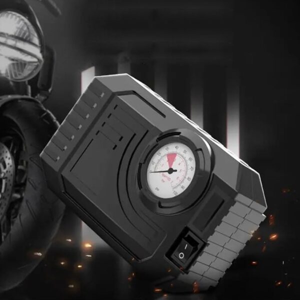 Portable 12V Car Tire Inflator Pump