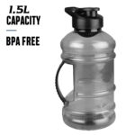 Sports Gym 1.5 Liters Gallon Water Bottle with Mixer and Strainer - Full Detail by Nari Haat, Indian ethnic wear, wom...