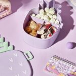 Kids Lunch Box Cute Pineapple Shaped Bento Box with Fork Spoon Snack Container - Full Detail by Nari Haat, Indian eth...