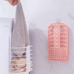 Portable Laundry Basket – Washing Clothes Storage Hamper - Front View by Nari Haat, Indian ethnic wear, women cloth...