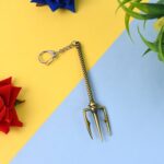 Aquaman Metal Keychain - Durable Stainless Steel Design (1 Pc) - Back View by Nari Haat, Indian ethnic wear, women cl...