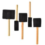 Multipurpose Sponge Brushes for Painting with Wooden Handles - Sleeve Design by Nari Haat, Indian ethnic wear, women ...