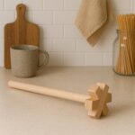 Wooden blender for all kitchen purposes. - Closeup Embroidery by Nari Haat, Indian ethnic wear, women clothing, desig...