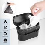 Mini Car Trash Can with Lid, Waterproof Car Trash Bin Storage Box (1 Pc) - Fabric Detail by Nari Haat, Indian ethnic ...