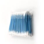 Small Cotton Buds for ear cleaning, soft and natural cotton swabs (100 per pack) - Back View by Nari Haat, Indian eth...