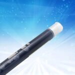 Large Black Roller ball Pens / Gel Pen Set Drawing Writing Pen 0.5 mm (12 Pcs Set) - Neckline Detail by Nari Haat, In...