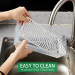 Vegetables & Fruits Freezer Storage Container (PACK OF 6PC 1500ML) - Back View by Nari Haat, Indian ethnic wear, wome...