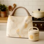 Lunch Bag for Women Men Insulated Lunch Bag (1 Pc / Mix Color) - Fabric Detail by Nari Haat, Indian ethnic wear, wome...