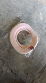 Washable Toilet Seat Cover Pads / Winter Cushion Mat, Lid Cover Pads (1 Pc) - Full Detail by Nari Haat, Indian ethnic...