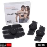6 Pack Wireless ABS Stimulator Muscle Exerciser Training Belt Device - With Dupatta by Nari Haat, Indian ethnic wear,...