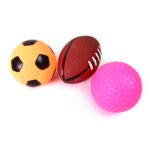 Sports Squeeze Ball Toy Set of 3 Soft Balls for Kids/Toy for Kids - Full Detail by Nari Haat, Indian ethnic wear, wom...